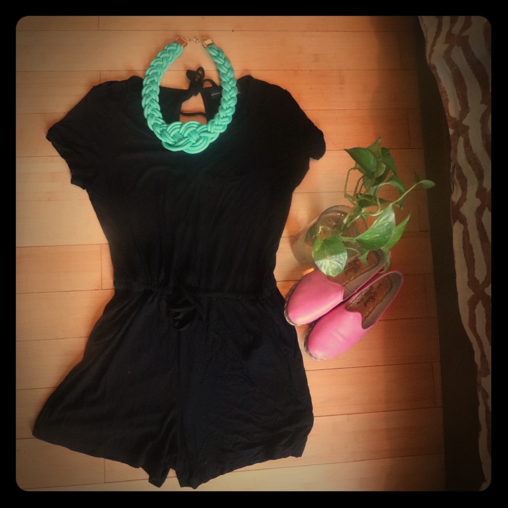 CURVE Black Romper